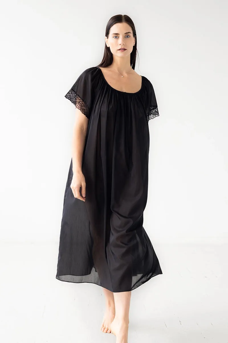Vintage Glamour Short Sleeve Full Length