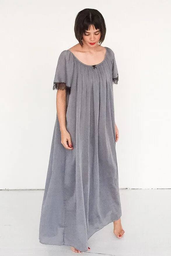 Vintage Glamour Short Sleeve Full Length
