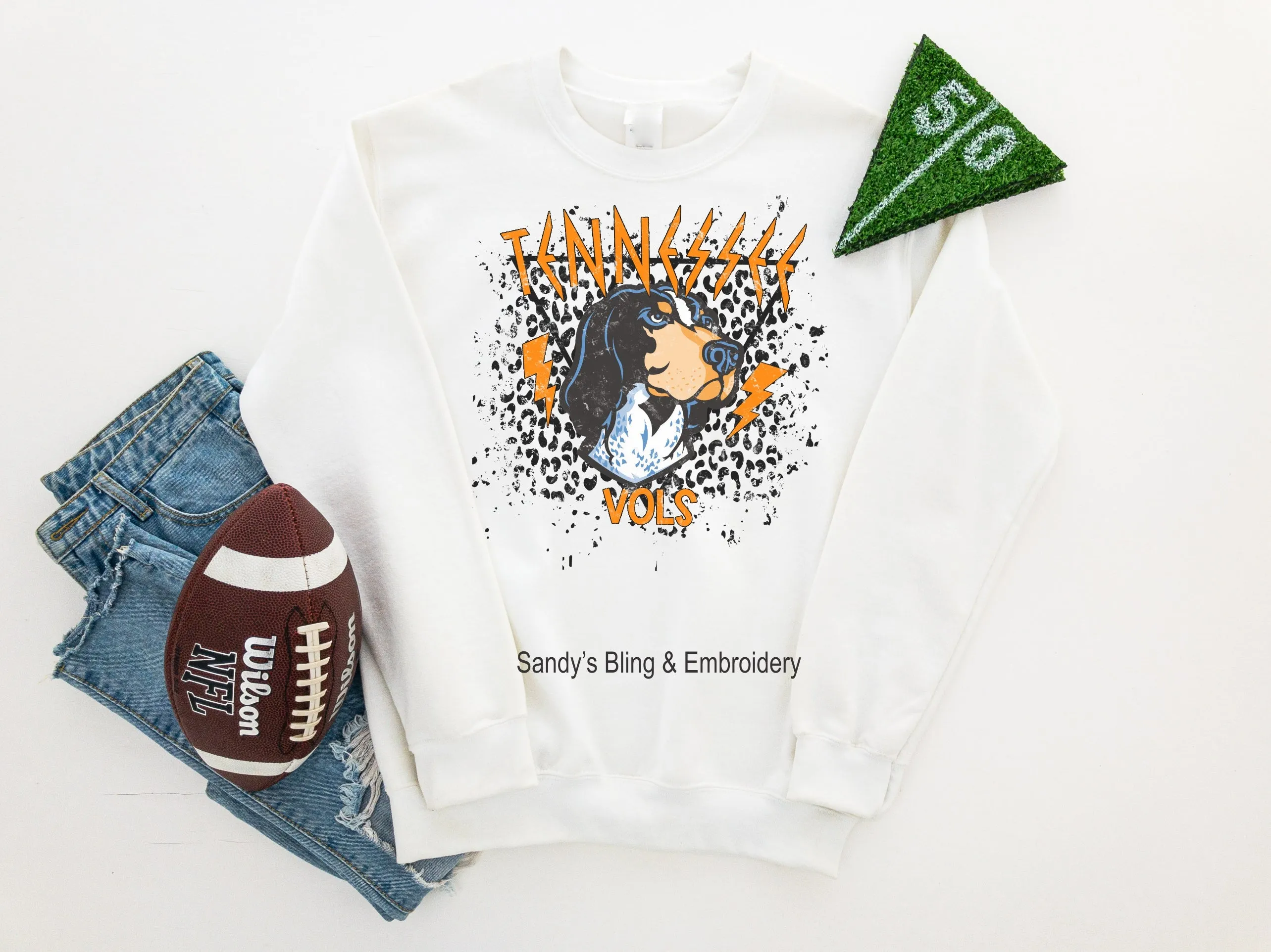 Youth  Tennessee Vols Leopard Smoky Shirt